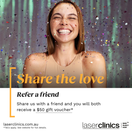 laser clinics refer a friend